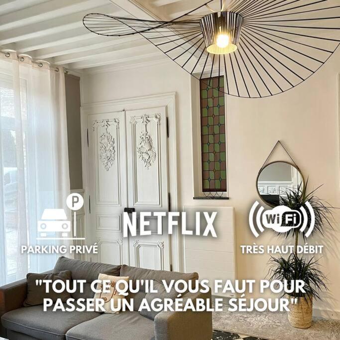 Apartmán Le Petit Nid D'Aline, Hyper-Centre, Parking Prive Arras Exteriér fotografie