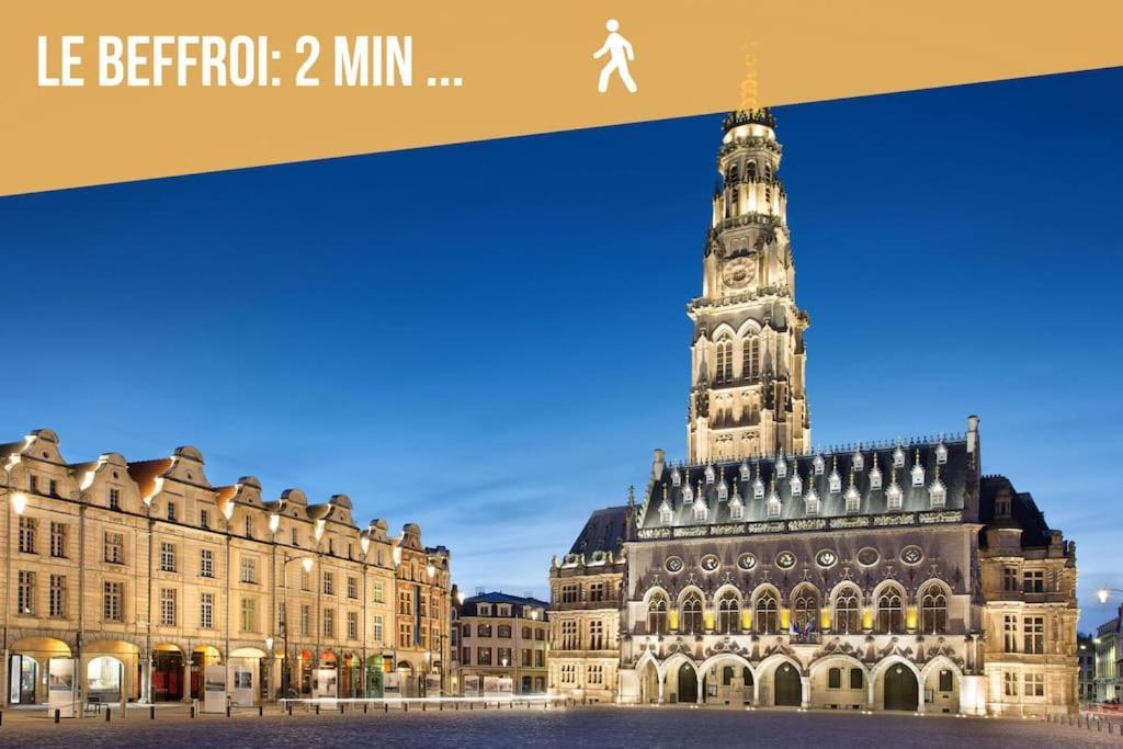 Apartmán Le Petit Nid D'Aline, Hyper-Centre, Parking Prive Arras Exteriér fotografie